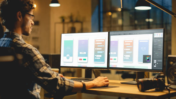 User Using Computer Designer 10,500+ Ux Designer Stock Photos, Pictures & Royalty-Free Images - iStock