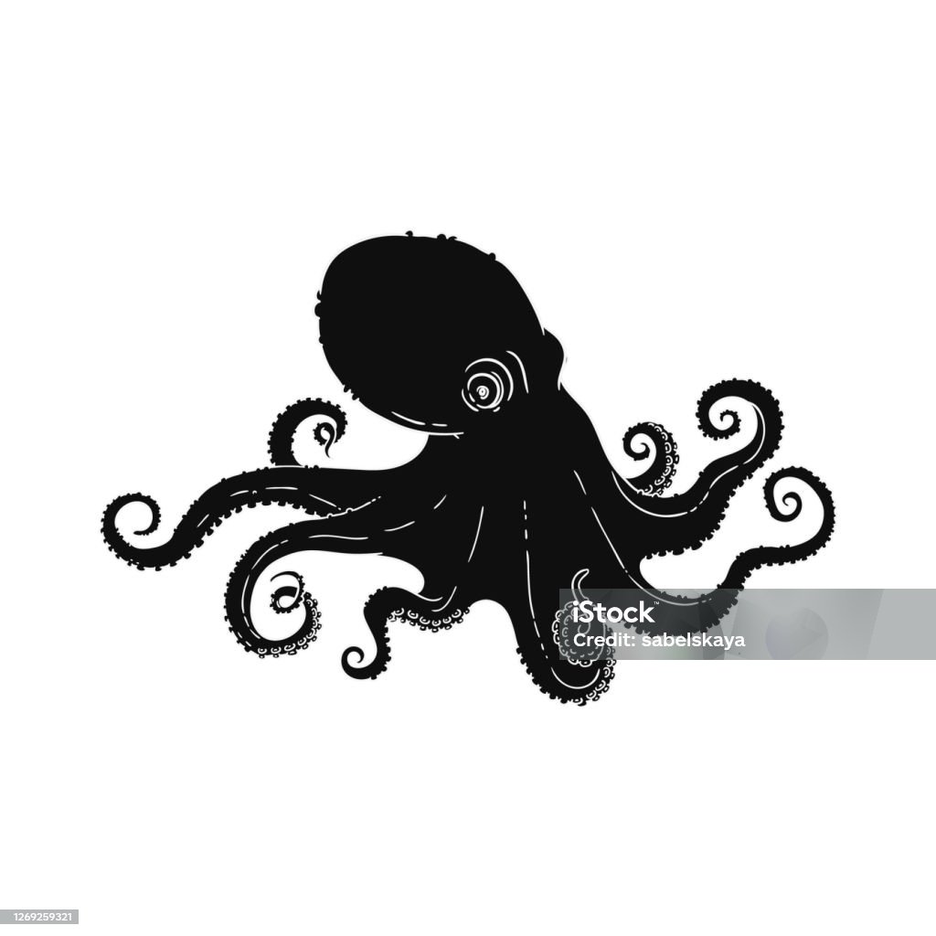 Bạch Tuộc Hoặc Cá Quỷ Dưới Dạng Hình Xăm Hình Ảnh Minh Họa Vector ...