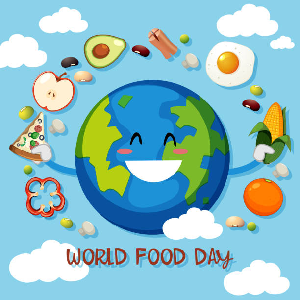 Día Mundial De La Alimentación Vectores Libres de Derechos - iStock
