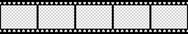 Black and white camera film template. The rounded corners of the frame. Vector illustration. Black and white camera film template. The rounded corners of the frame. Vector illustration. seamless wallpaper video stock illustrations