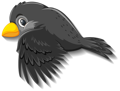 Ilustración de Personaje De Dibujos Animados De Pájaro Negro y más Vectores Libres de Derechos de Animal - Animal, Arte, Clip Art - iStock Ilustración de Personaje De Dibujos Animados De Pájaro Negro y más Vectores Libres de Derechos de Animal - Animal, Arte, Clip Art - iStock