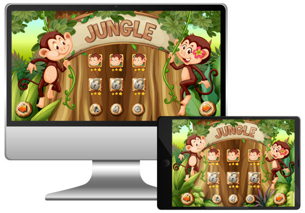 Chimp With Computer Cartoon 140+ Chimp Computer Stock Illustrations, Royalty-Free Vector Graphics ...