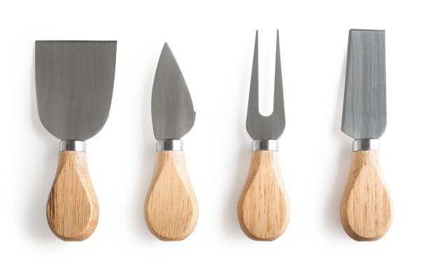 istock Set of Cheese knifes isolated on whitebackground 1269279491