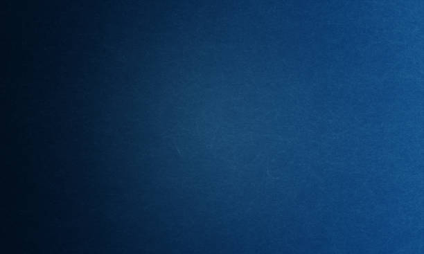 istock Texture of old navy grunge blue paper closeup 1269280970
