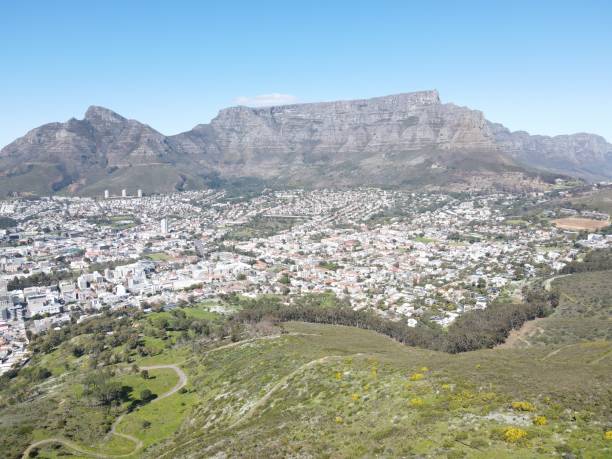 istock Panoramic view of table Mountain, cape Town 1269298494