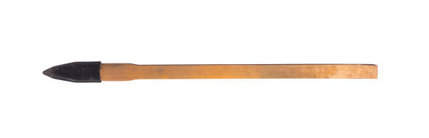 istock wooden spear isolated on white background 1269320722