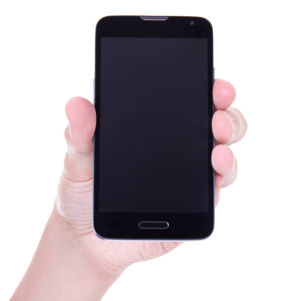 istock mobile smart phone in male hand isolated on white 1269320892