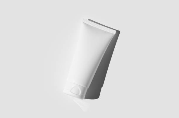 istock White cream tube mockup. Hard shadows. 1269321249