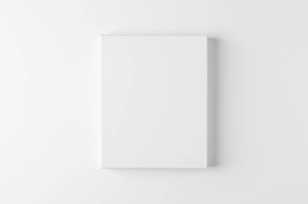 istock Wall canvas mockup, portrait orientation. 1269322172