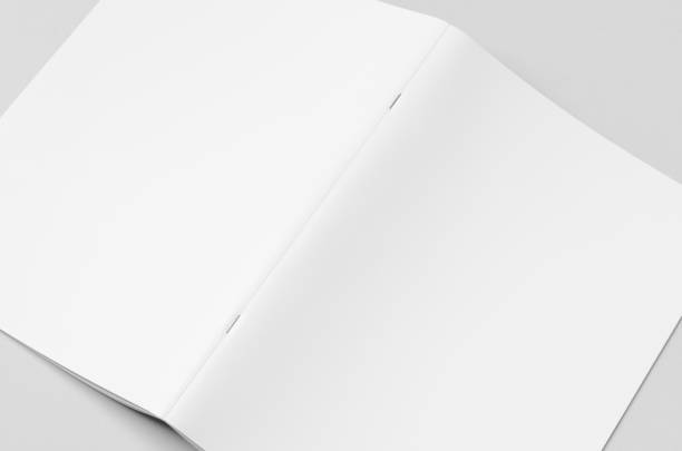 istock A4 portrait magazine, catalog mockup, saddle stitch. 1269322492