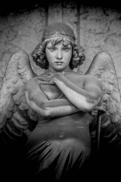 istock Angel in Genoa Cemetery 1269326470
