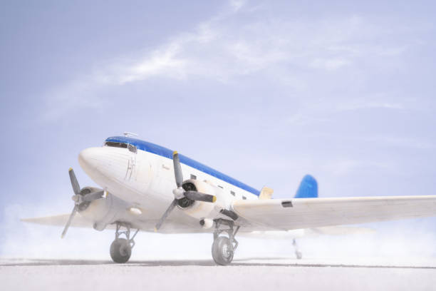 istock Model DC-3 Dakota In The Desert 1269328881