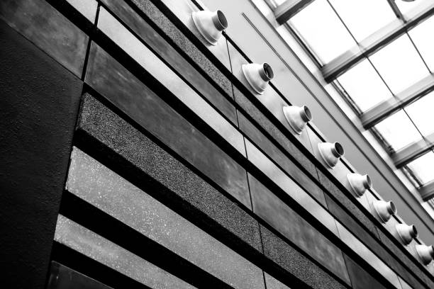 istock Abstract architecture details of a modern building interior 1269335433