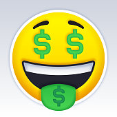 istock Money Cash Dollar Face Emoji 1269346972