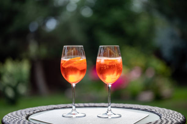 istock Spritz with orange is a perfect aperitif for a hot day 1269353296