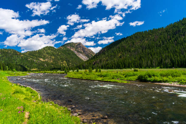 istock Ghost Village on the Madison River 1269354472