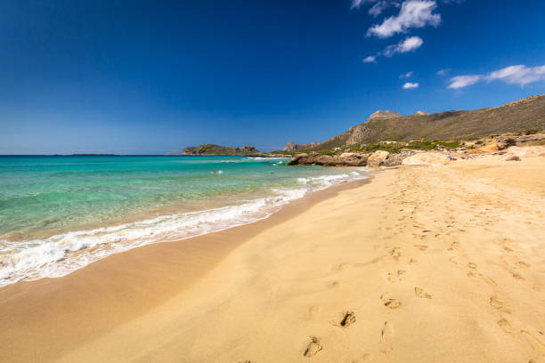 istock Beautiful Falassarna beach on Crete 1269355212