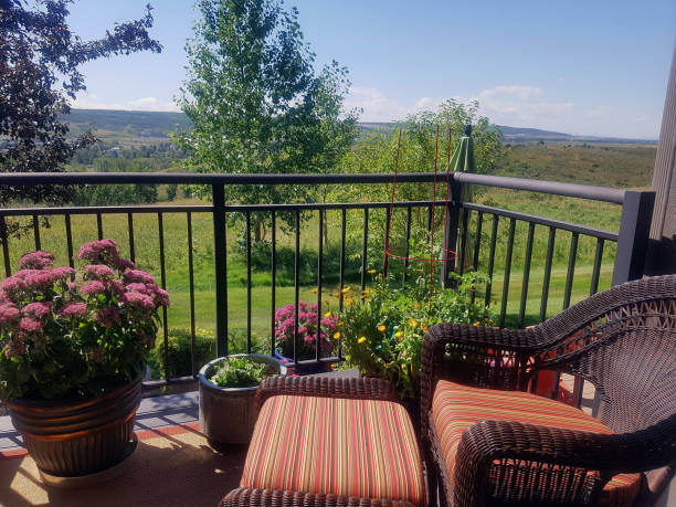 istock Getting Away From It All On A Quiet Residential Deck 1269363783
