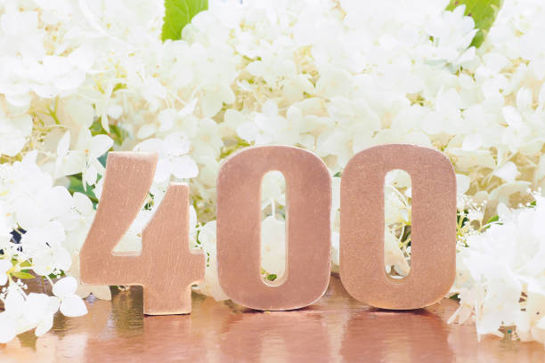 istock voluminous rose gold number 