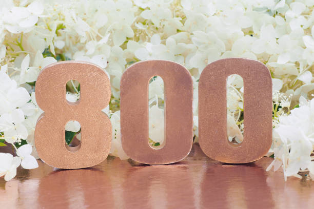istock voluminous rose gold number 