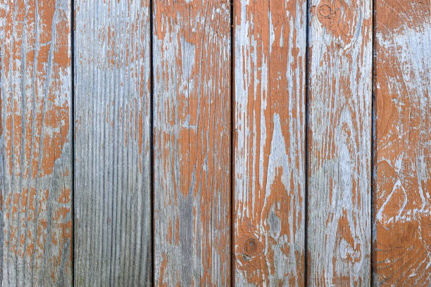 istock Background of old boards with fallen paint 1269366437