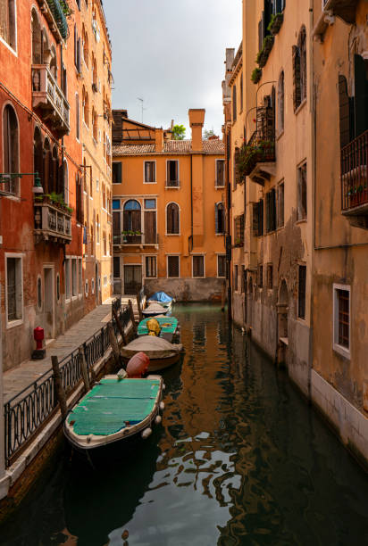 istock Canal scene with gondola, Venice, Italy 1269379124