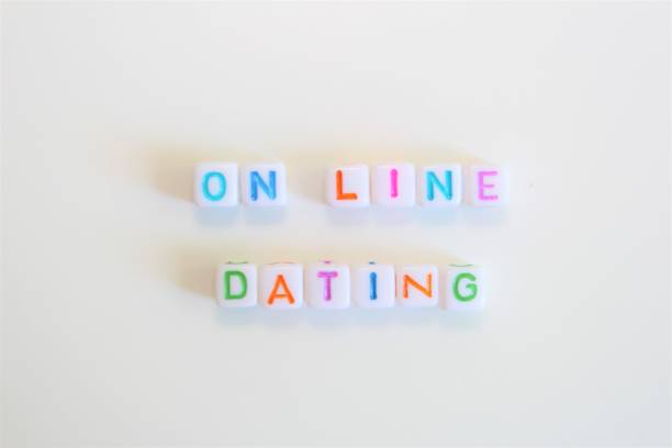 istock Online dating made of cube letters. 1269384854