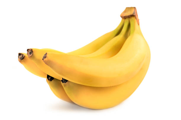 Bananas Isolated on White Background