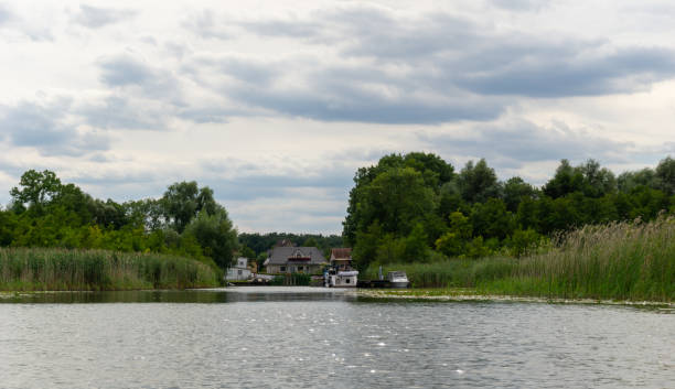 istock view of the Wesenberg marina on Lake Woblitz 1269395238