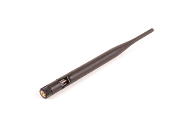 istock Monopole antenna for IoT and 5G isolated on the white background 1269396306