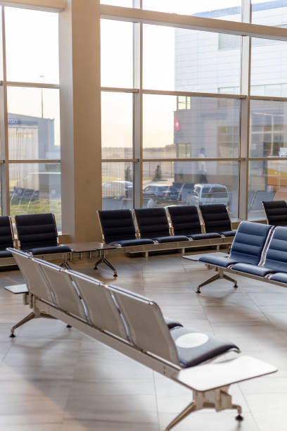 istock empty seats in the airport lounge 1269414655