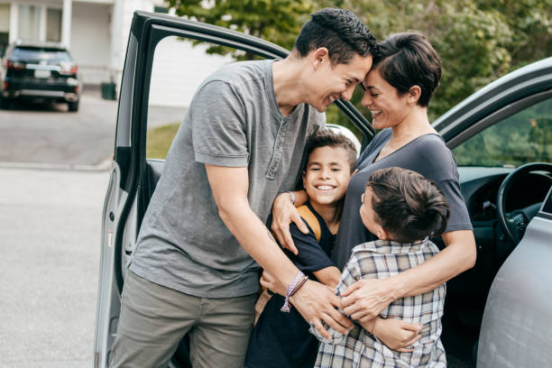 istock Family ready for the road adventure 1269430510