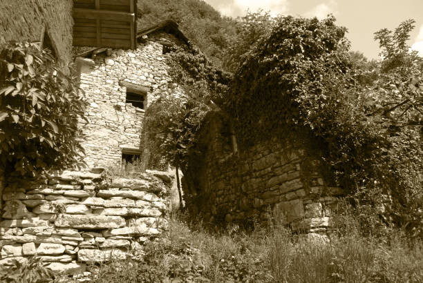 istock old abandoned houses in ancient countries 1269452841