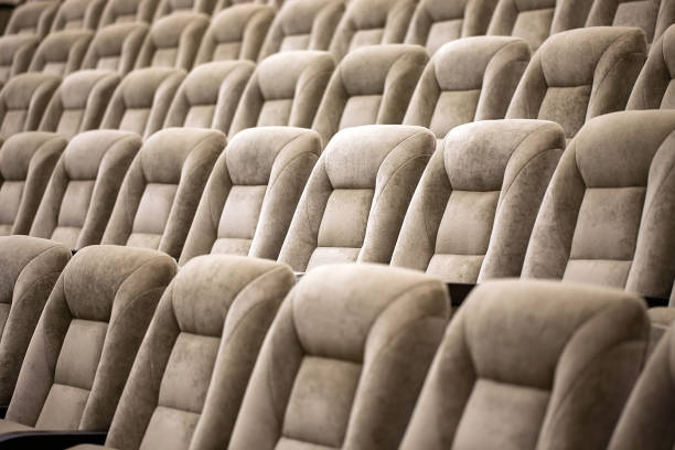 istock Empty comfortable seats in a theater, cinema 1269464658