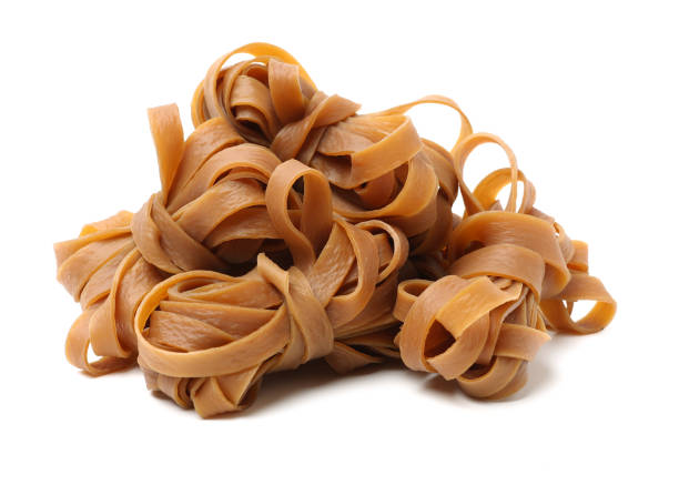 brown rubber bands - flexibility rubber rubber band tangled imagens e fotografias de stock