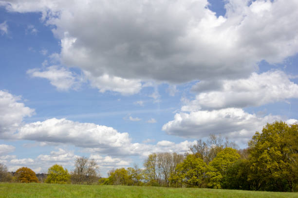 Paddock near Hildenborough which is between Sevenoaks and Tonbridge in Kent, England