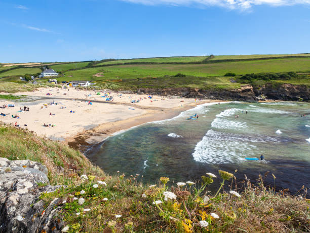 istock Poldhu Cove Cornwall England UK 1269472990