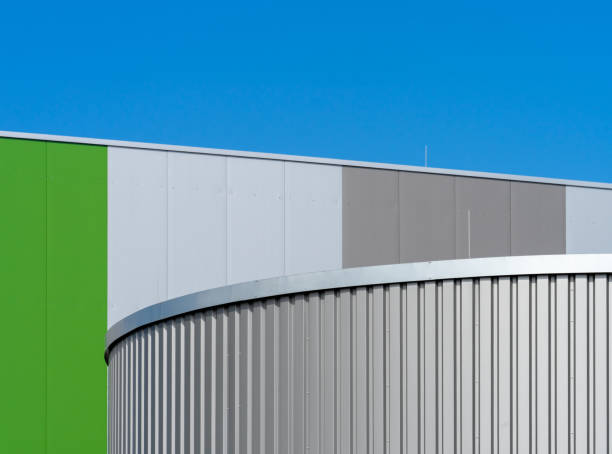 istock Low Angle View Of Building Against Clear Blue Sky 1269474985