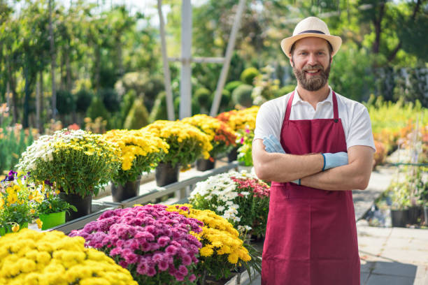 istock Attractive male gardener 1269476546