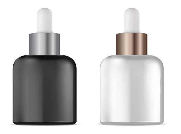 istock Dropper bottle. Cosmetic serum eyedropper vial 1269482894