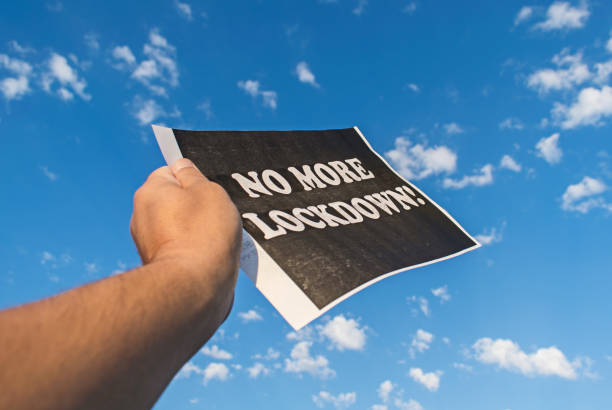 istock Lockdown financial and social crisis concept. 1269487782