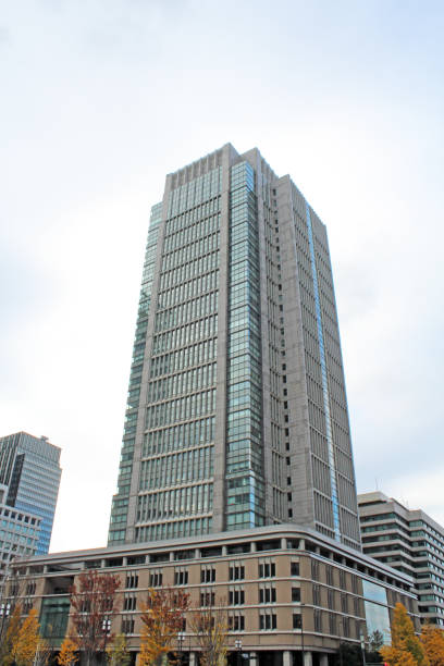 istock Building around Tokyo Station. 1269488527