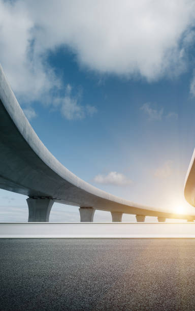 istock Clear sky, overlooking the city from the highway overpass 1269500909