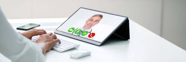 istock Online Doctor Video Conference 1269511668