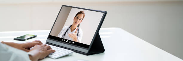 istock Online Doctor Video Conference 1269511738