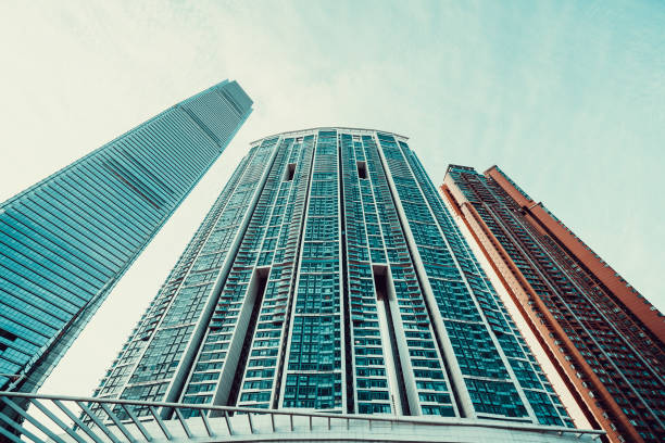 istock Residential skyscraper in West Kowloon, Hong Kong. 1269513332