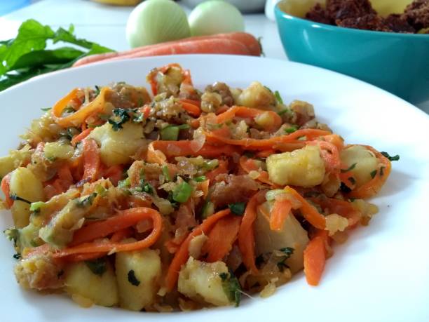 istock Healthy vegan meal 1269516776