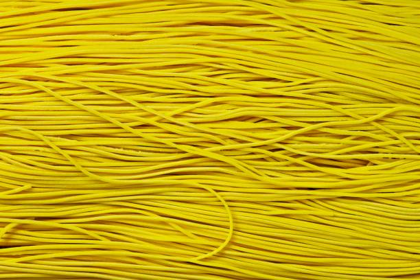 istock Closed up uncooked Chow Mein Noodle. 1269518639