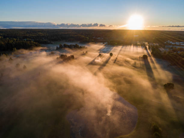 istock Aerial view over a rural zone 1269526385