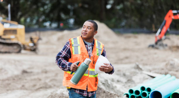 istock African-American man working at construction site 1269539547